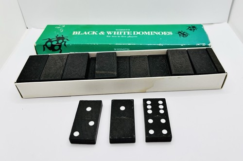 Vintage black white w - black, &