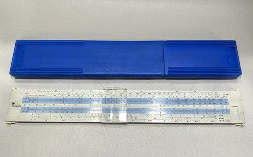 Vintage slide rule log - slide,