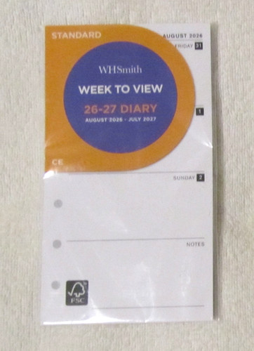 Smith version filofax 2026 - h,