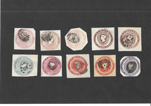 Postal stationery 10x qv - stationery,
