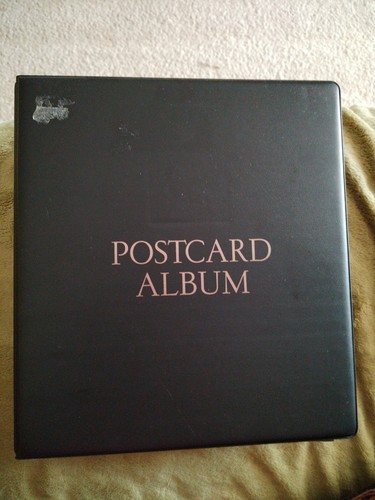 Smith postcard album with - smith,