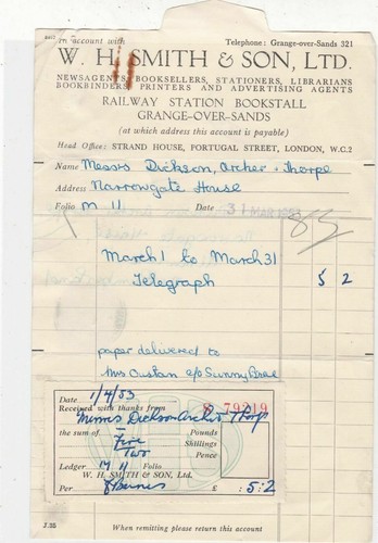 Smith son ltd - w.,