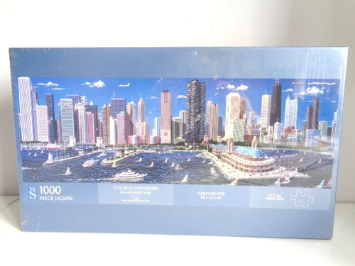 Chicago panorama 1000 piece - chicago,