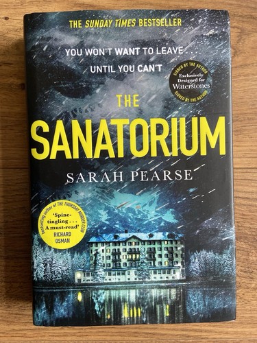 The sanatorium signed sarah - the,