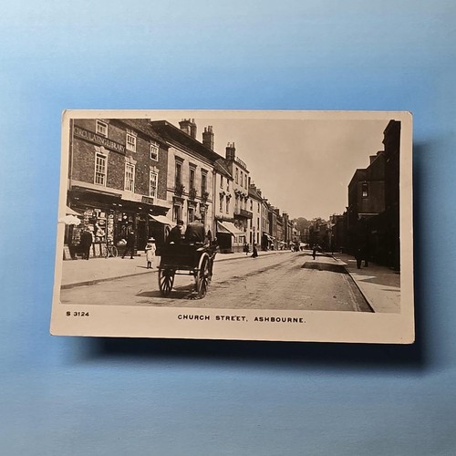 Ashbourne postcard 1914 - 1914, real