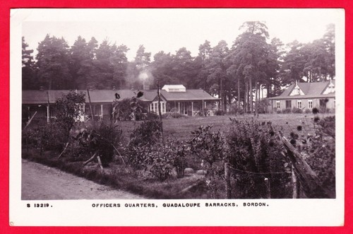 Postcard bordon camp - bordon,
