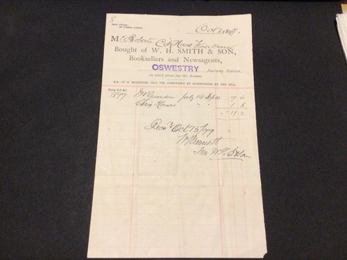 Smith son 1899 - w.,