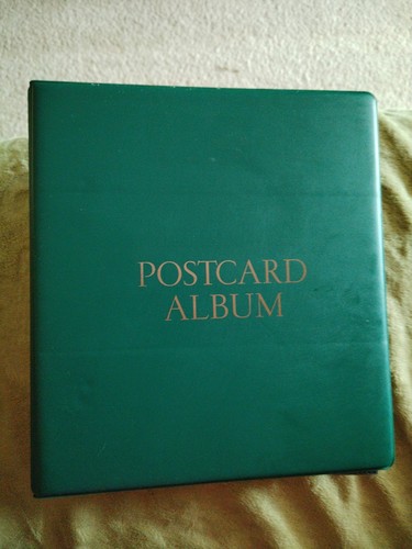 Smith postcard album with - smith,
